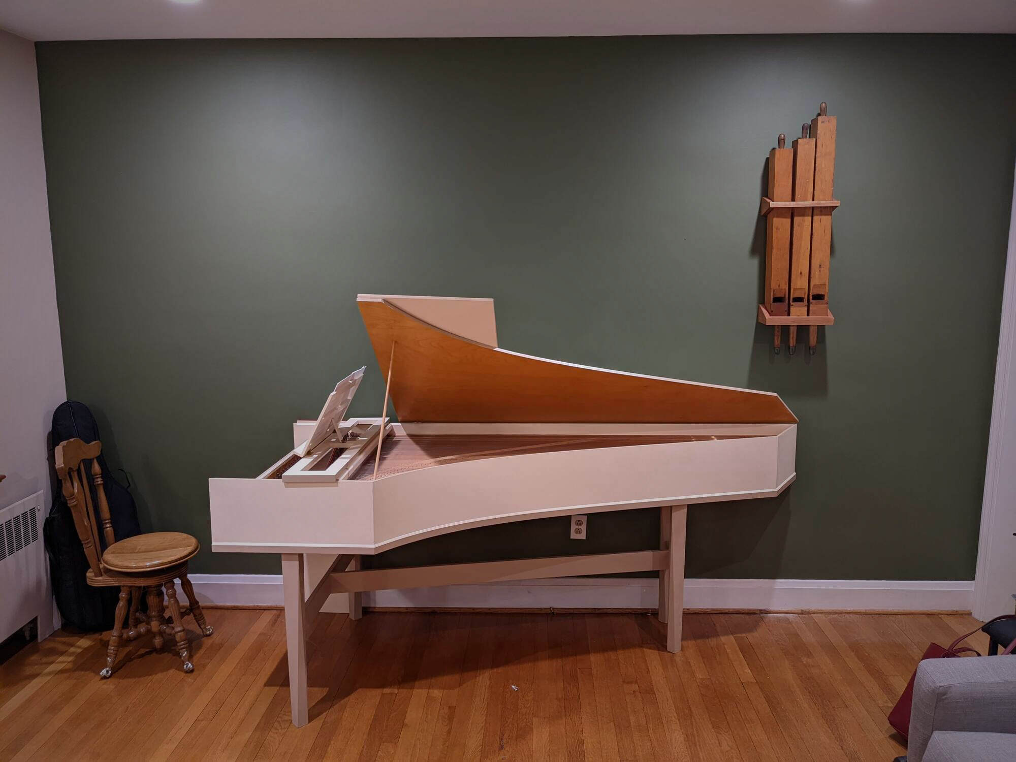 The 1972 Zuckermann harpsichord