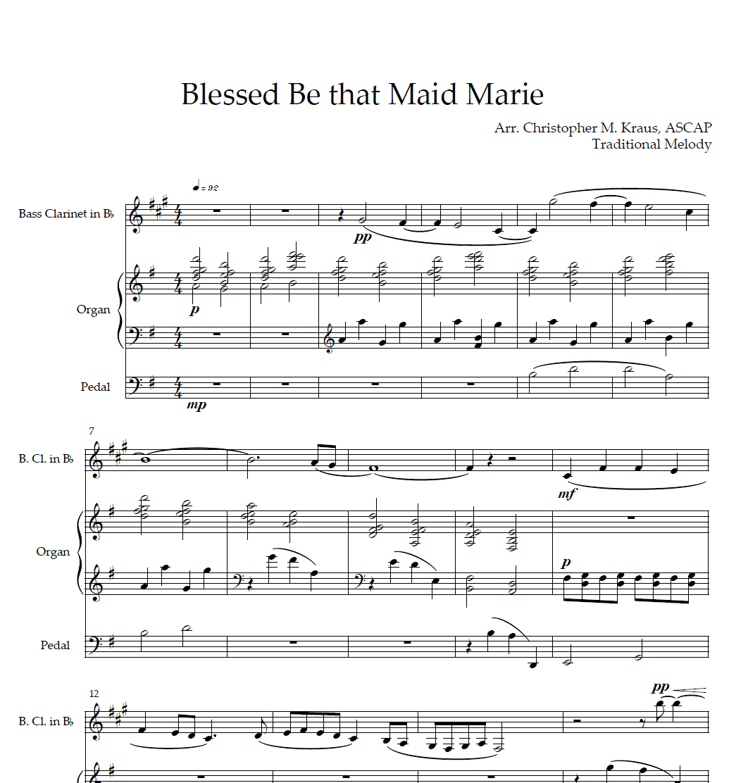 Cover of Blessed Be That Maid Marie